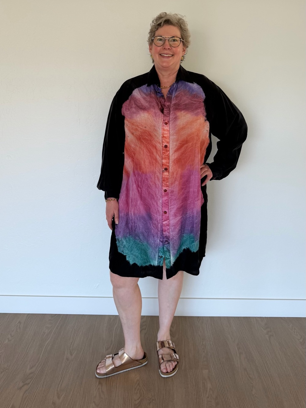 Marni Crinkle Tie Dye Dress/Tunic